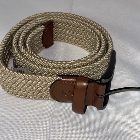 ORIGINAL PENGUIN Braided Stretch Belt Size L 38-40 UNISEX - Picture 1 of 8